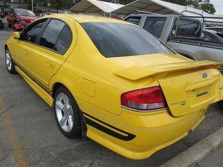 WRECKING 2005 YELLOW FORD BA MKII XR6